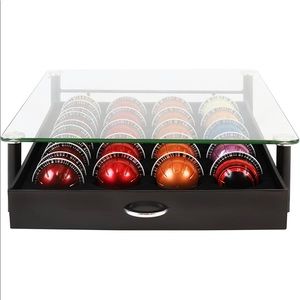 Nespresso Vertuoline Capsule Glass Storage Drawer